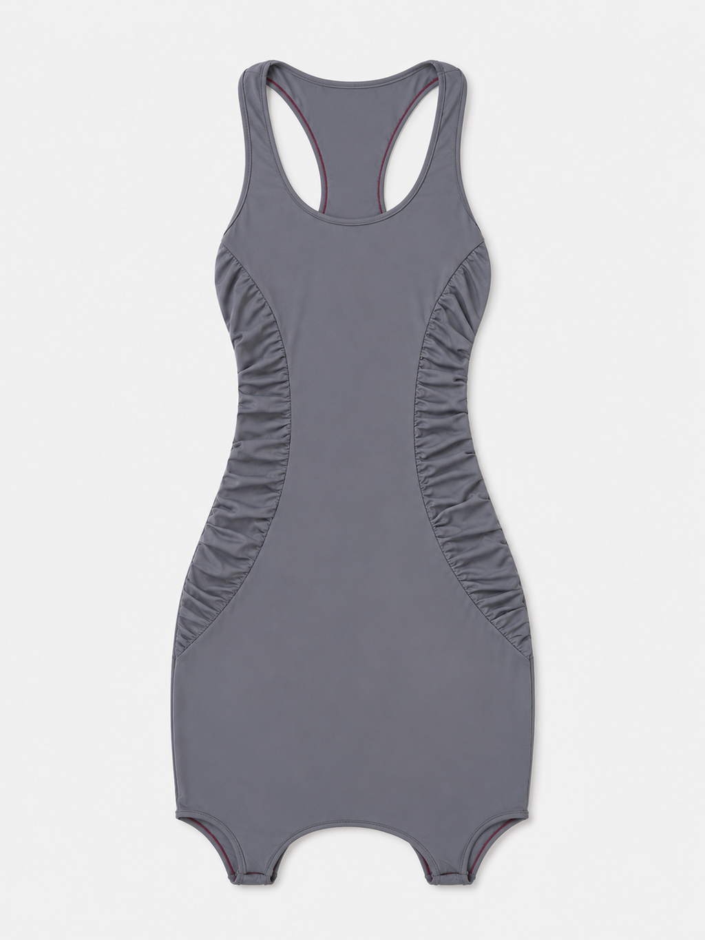 SLATE GREY SCULPT DRESS