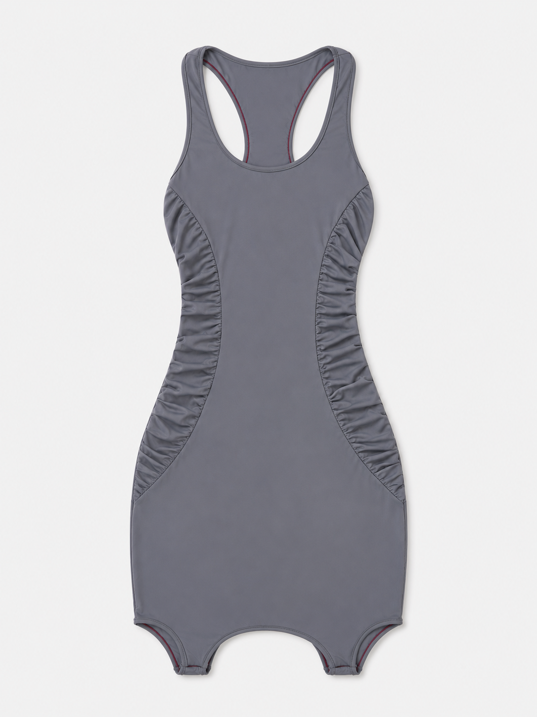 SLATE GREY SCULPT DRESS